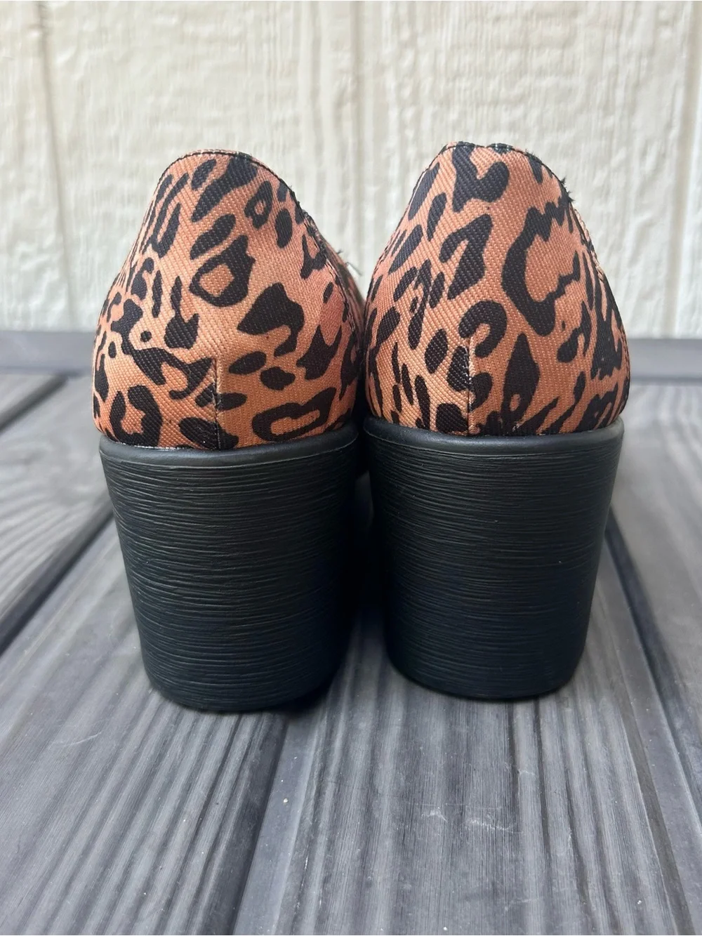 SOUL Naturalizer Wedge Heels Leopard Print Women’s 10